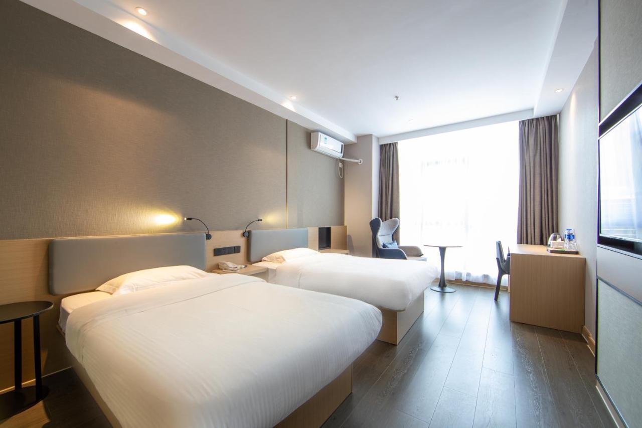 Greentree Inn Jiangsu Nanjing South Railway Station South Square Express Hotel Buitenkant foto